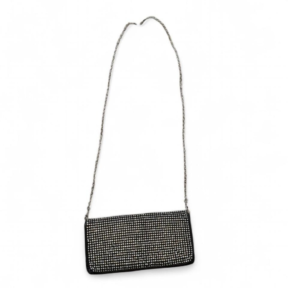 Black Rhinestone/Sequin Evening Bag